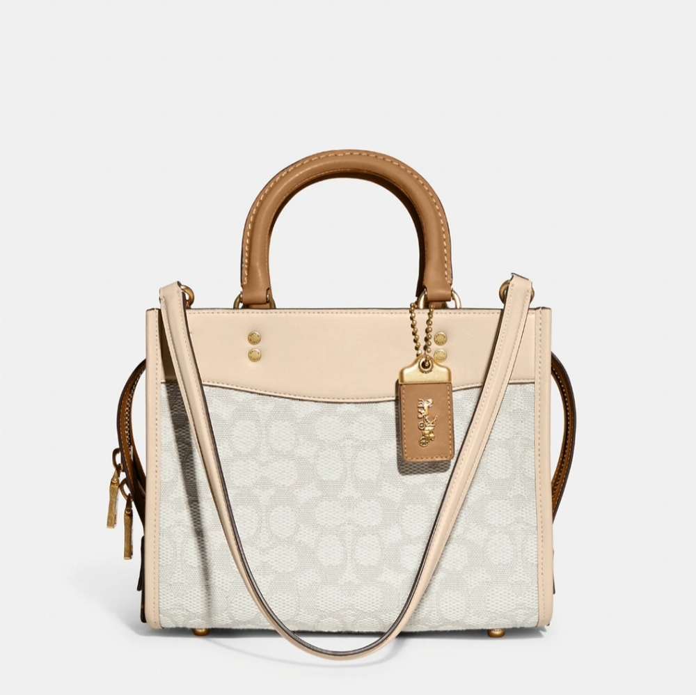 Coach Rogue 25 in Signature Textile Jacquard